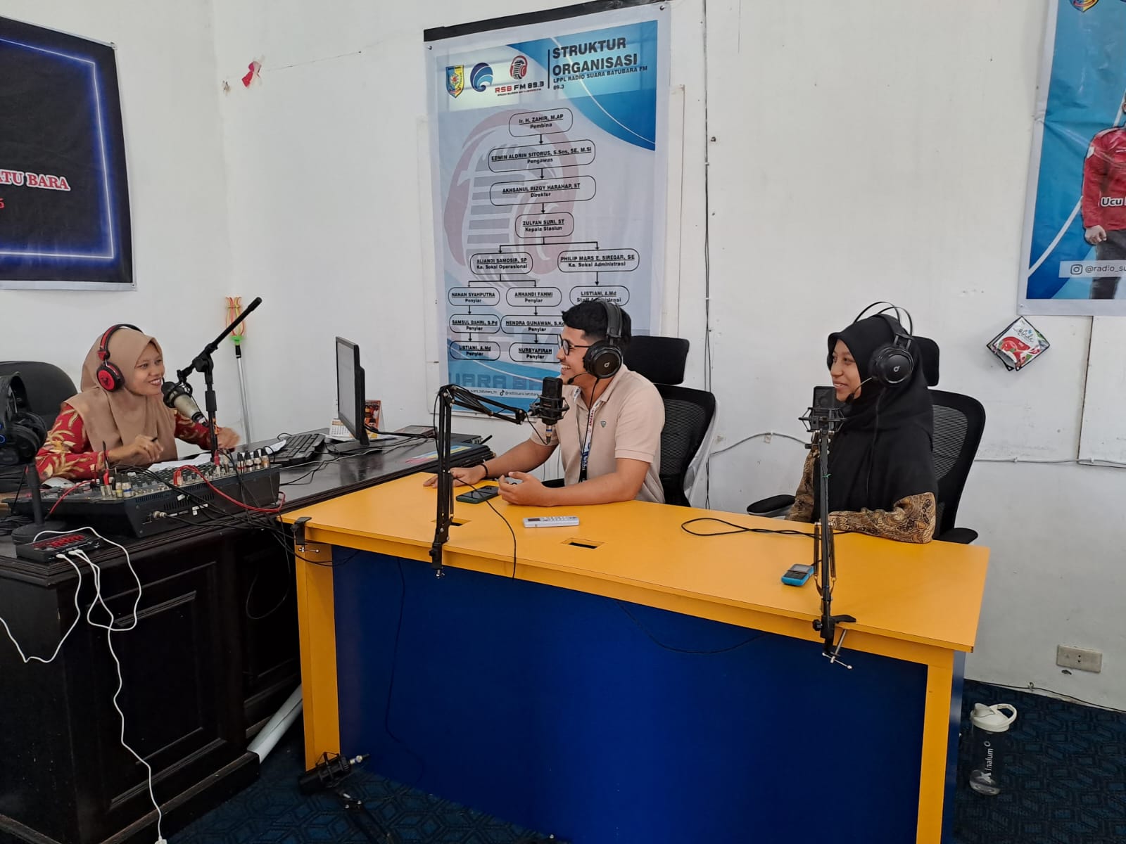 Podcast bersama Mahasiswa Univ. Malikussaleh dan SMK T. Amir Hamzah