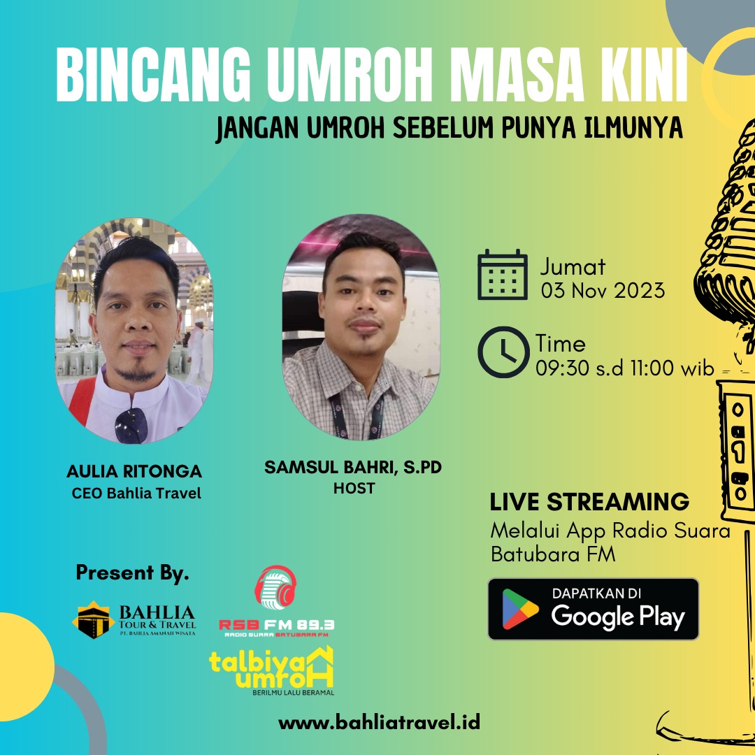 BINCANG UMROH MASA KINI