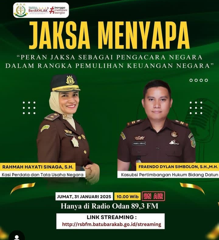 Talkshow bersama Kejaksaan Negeri Batu Bara